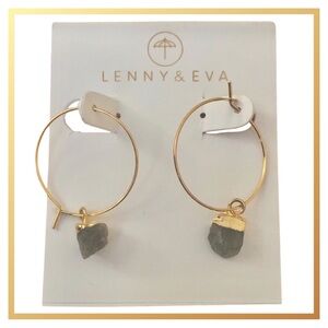 Lenny and Eva Bella Hoop Earrings